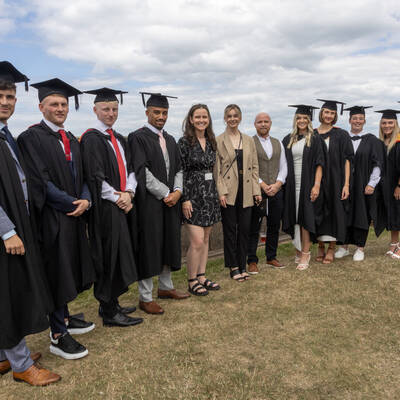 Group of graduates